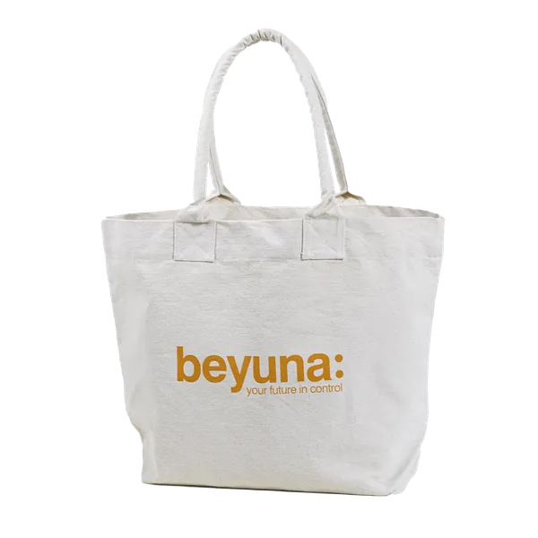 Beyuna katoenen strandtas